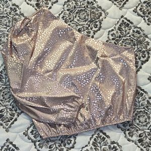 One shoulder Crop Top